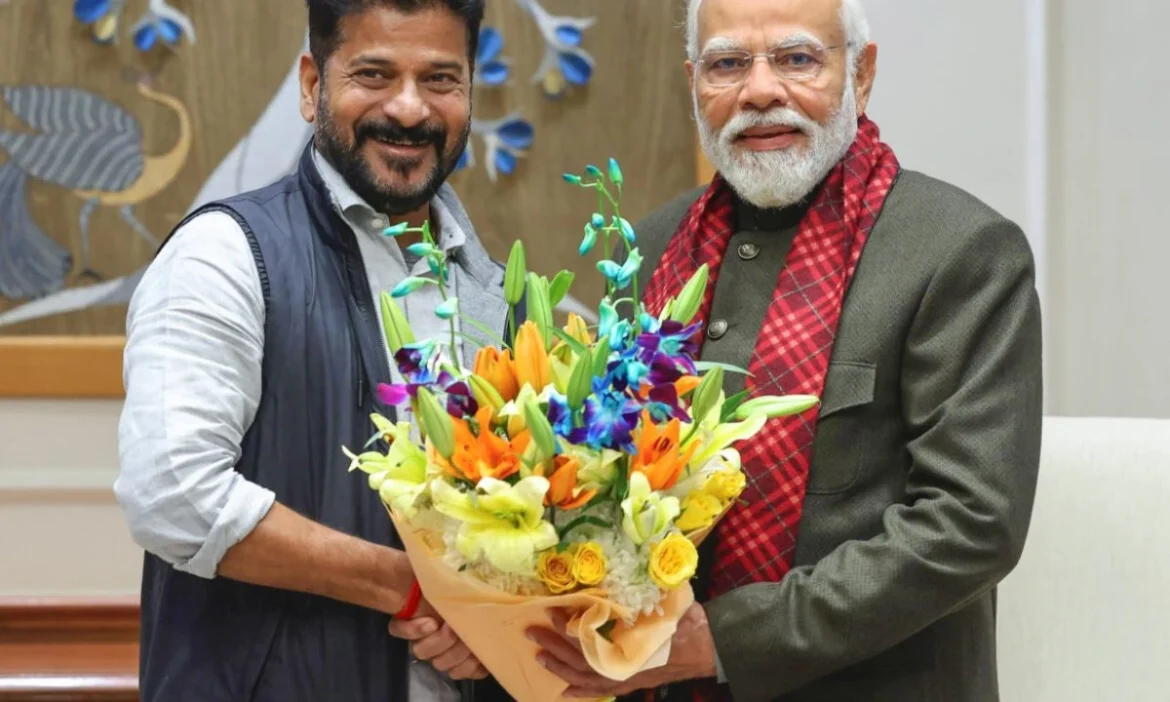 तेलंगाना के मुख्यमंत्री की मोदी से मुलाकात, क्या हुई बात?