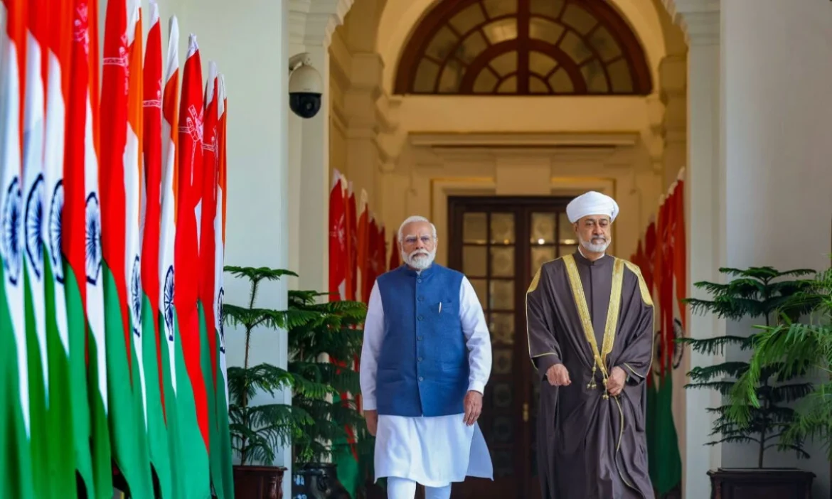 भारत-ओमान के बीच द्विपक्षीय सहयोग बढ़ाने पर जोर