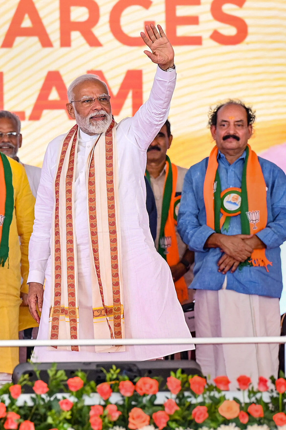 congress target on pm