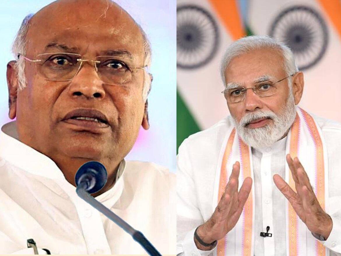 kharge attack on pm modi