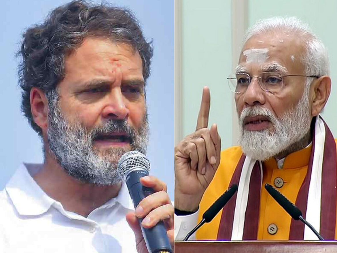 rahul target pm modi