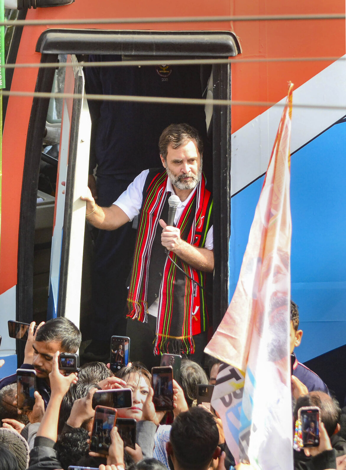rahul gandhi yatra third day