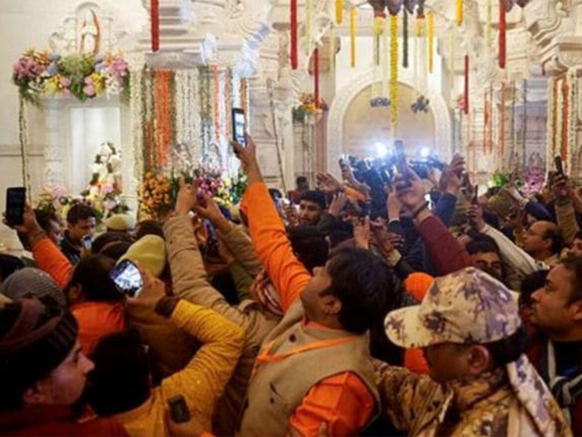 3 lakh devotees visited Ramlala