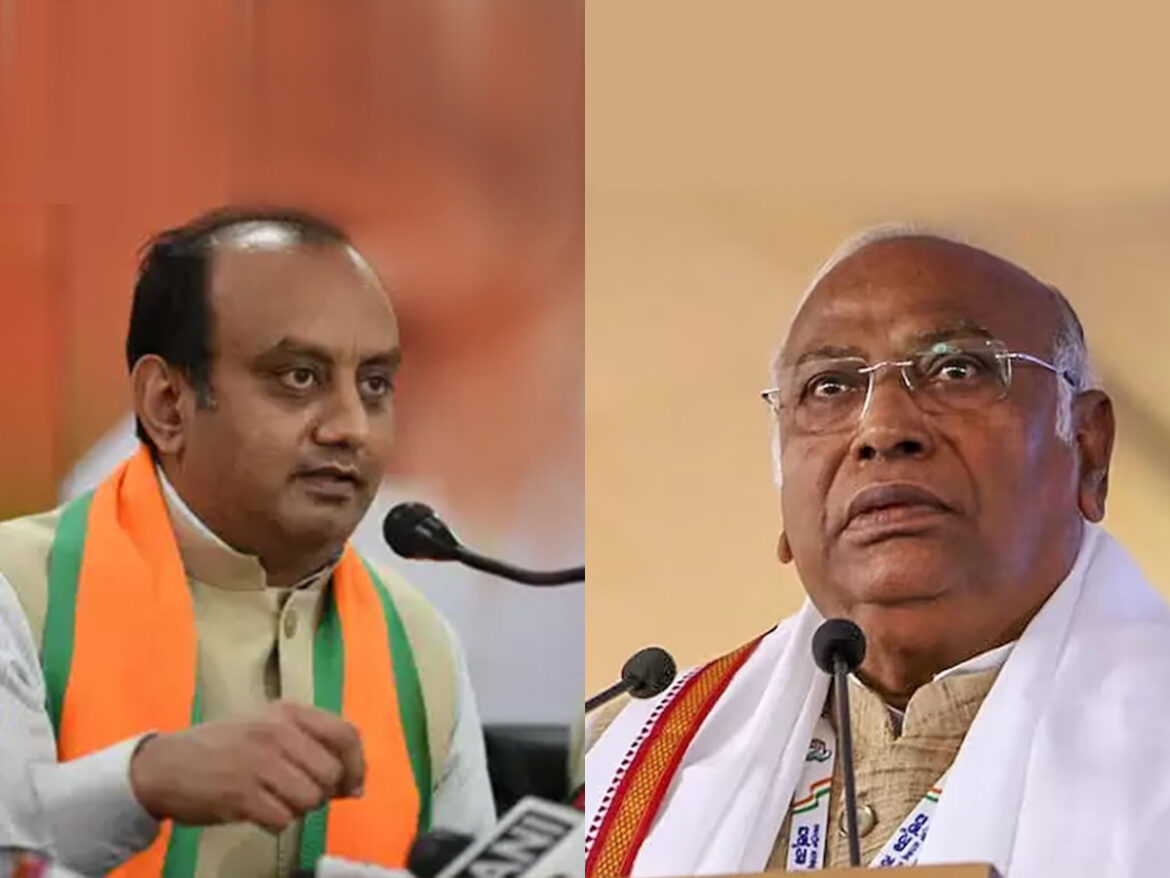 कांग्रेस अध्यक्ष खरगे के बयान पर बीजेपी का पलटवार