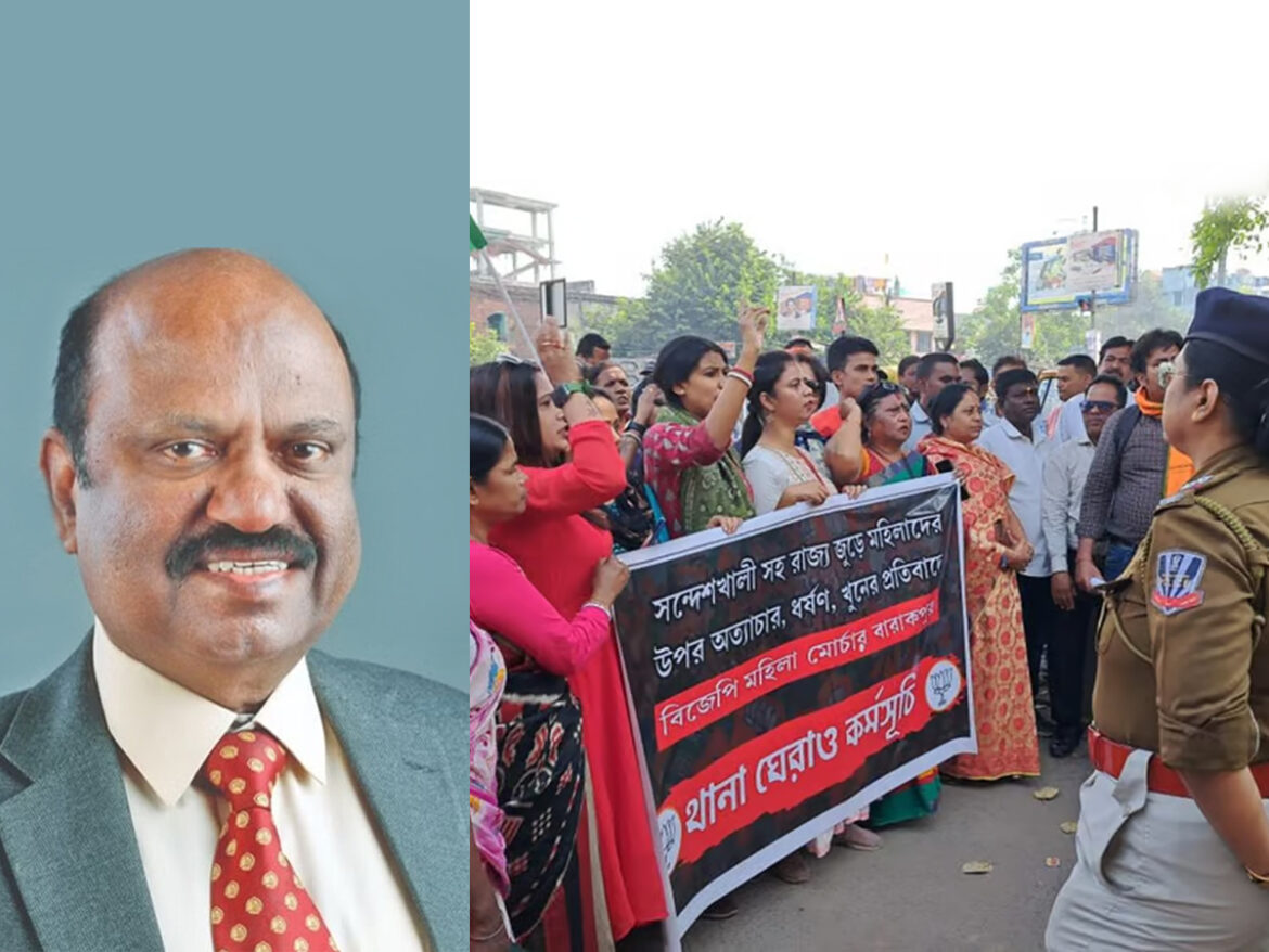 हिंसाग्रस्त संदेशखाली के दौरे पर पश्चिम बंगाल के राज्यपाल, महिला आयोग का दल भी पहुंचा