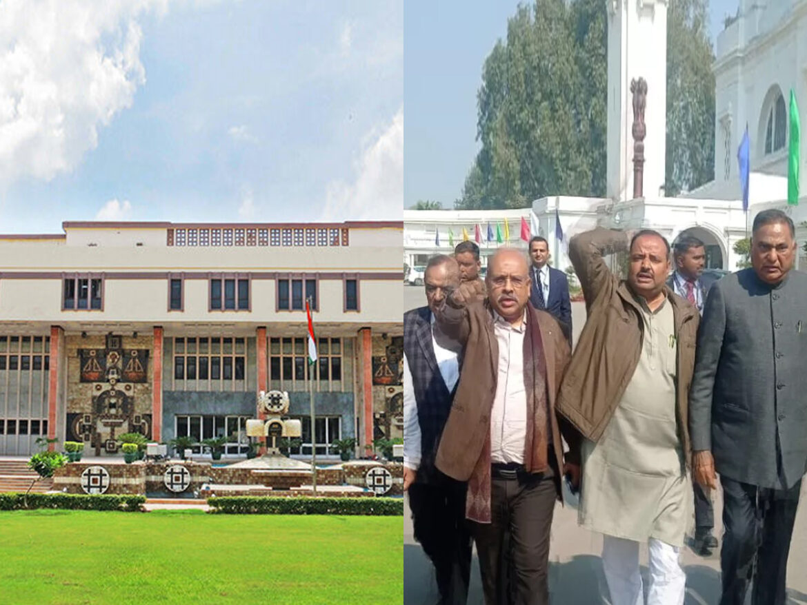 दिल्ली विधानसभा से सस्पेंड हुए बीजेपी MLA से हाईकोर्ट का सवाल