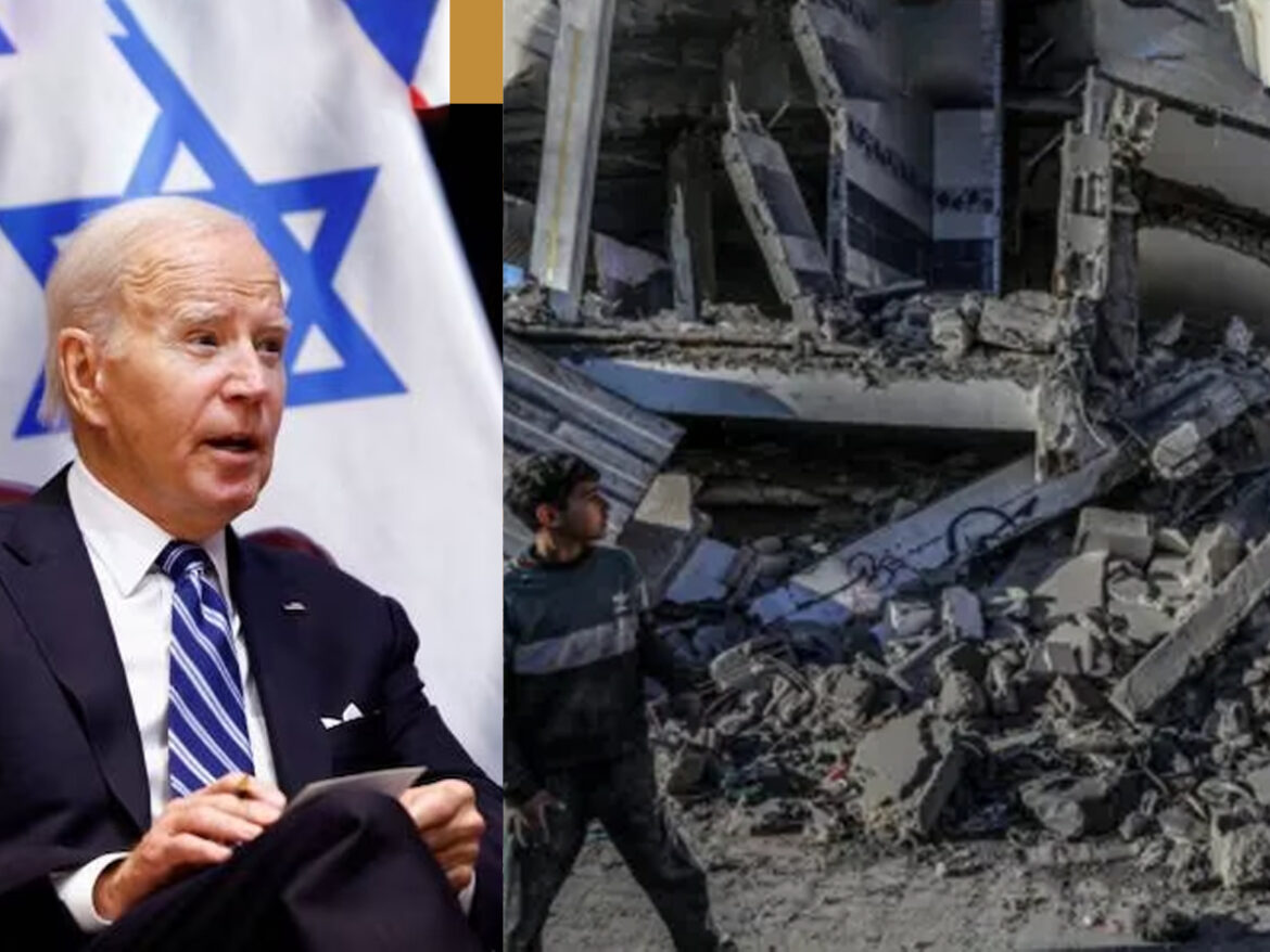 गाजा में इजराइल का हमला, 13 लोगों की मौत, बाइडन ने इजराइल की सराहना की