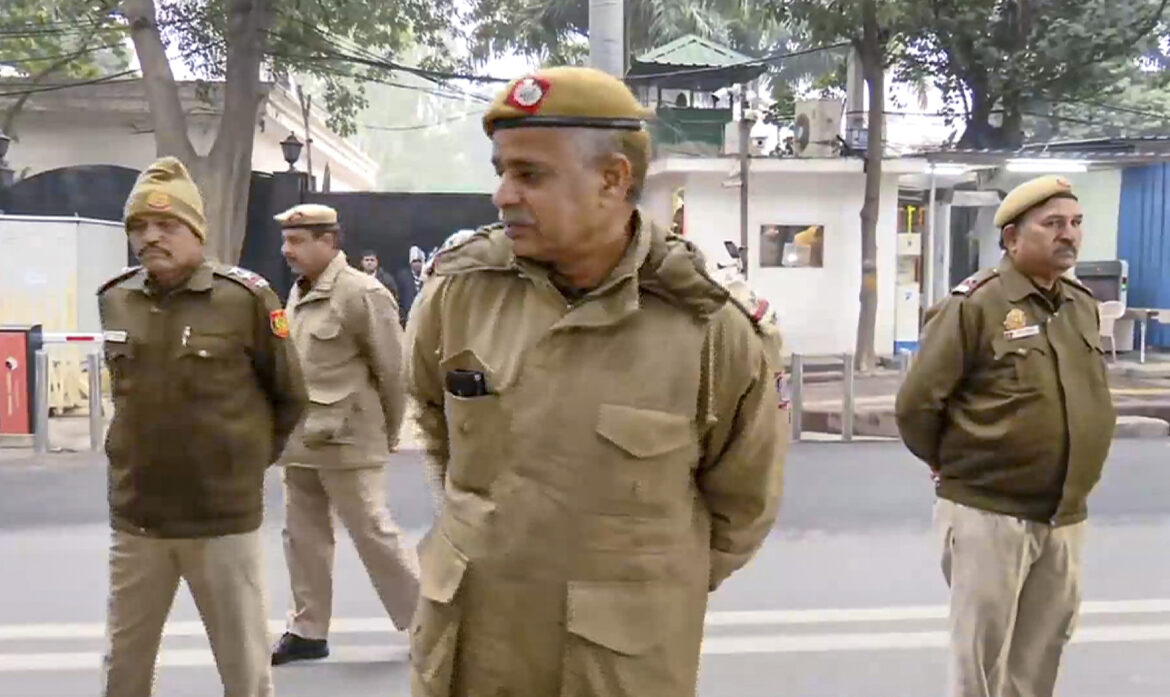 Security arrangements in central delhi