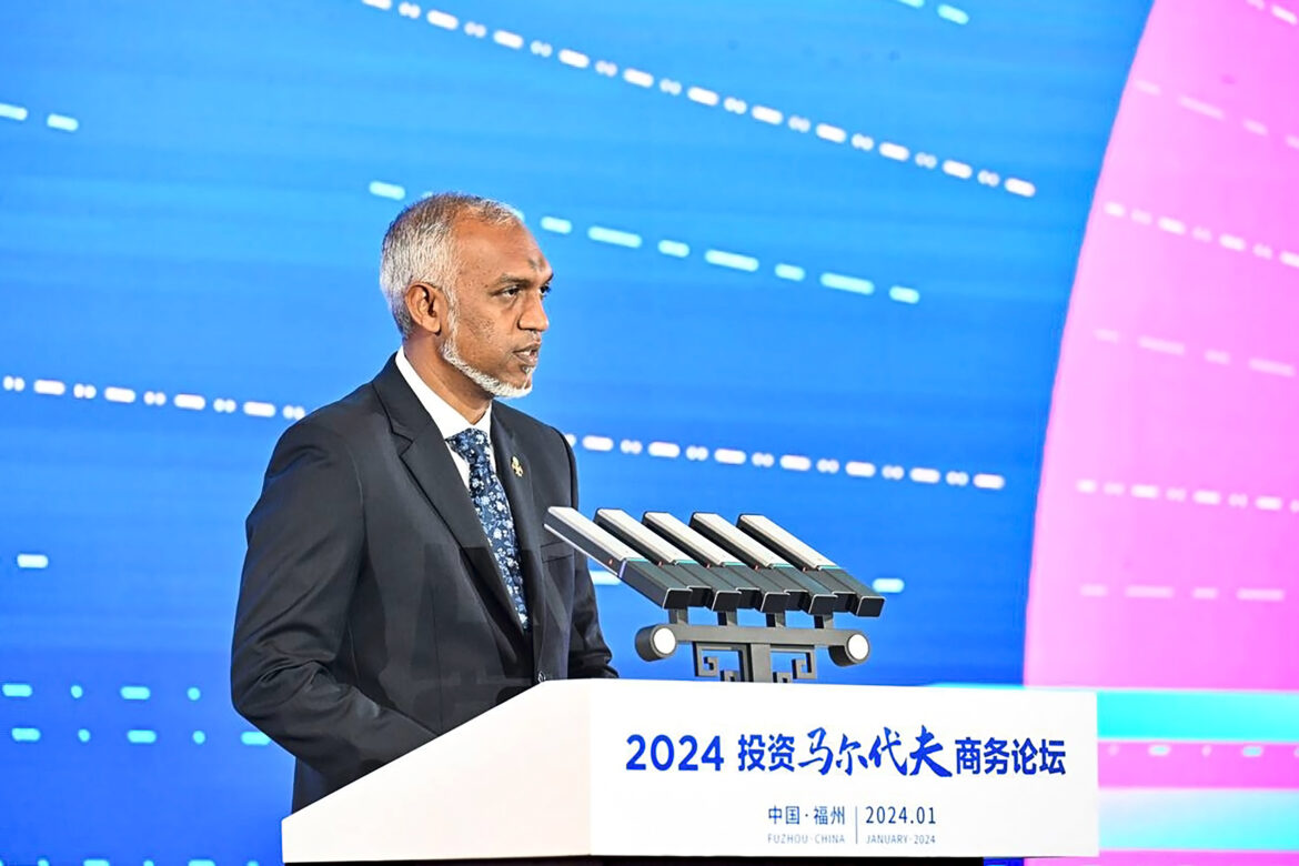 President Mohammed Muizzu