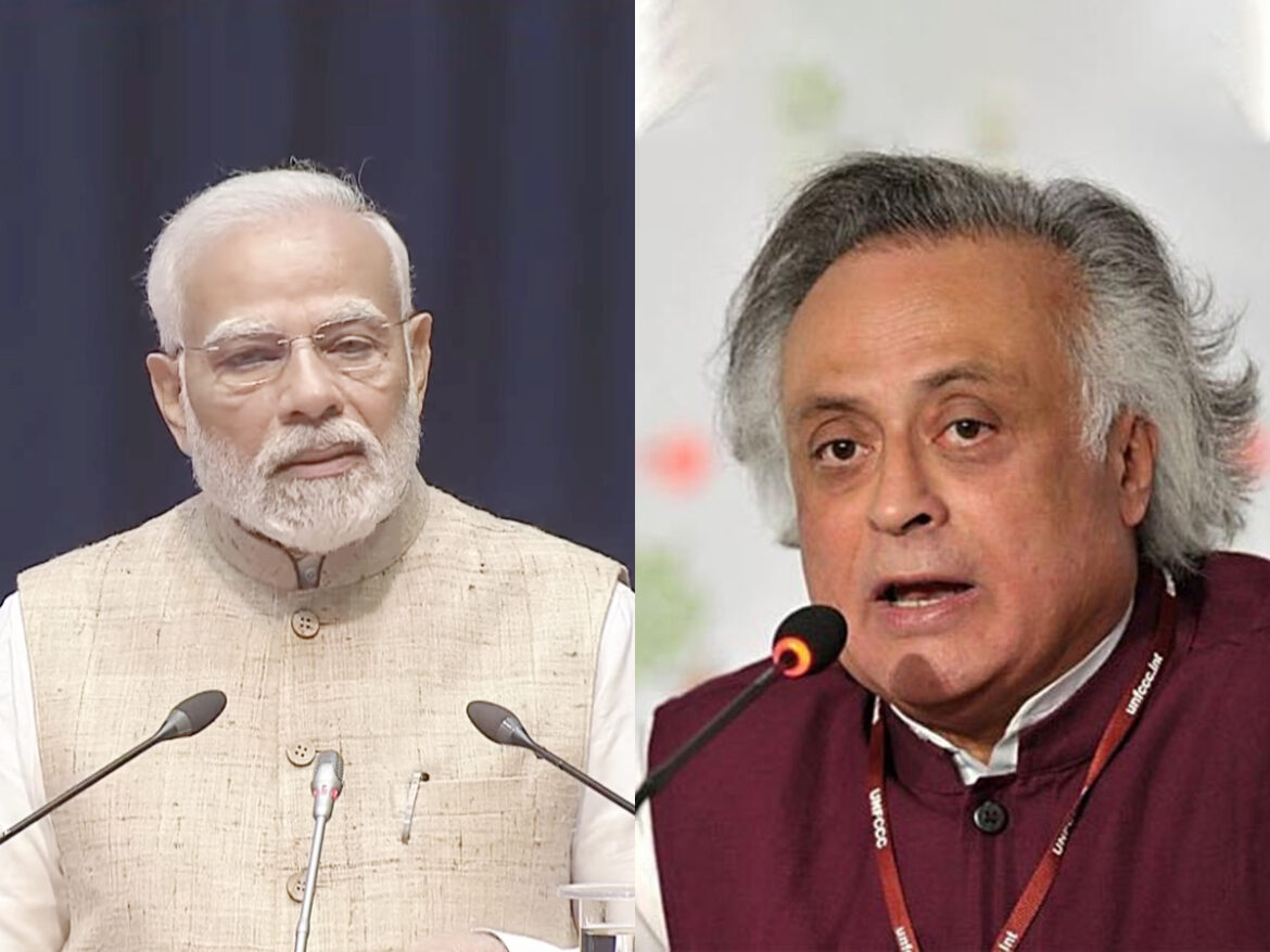 PM Modi and Jairam Ramresh