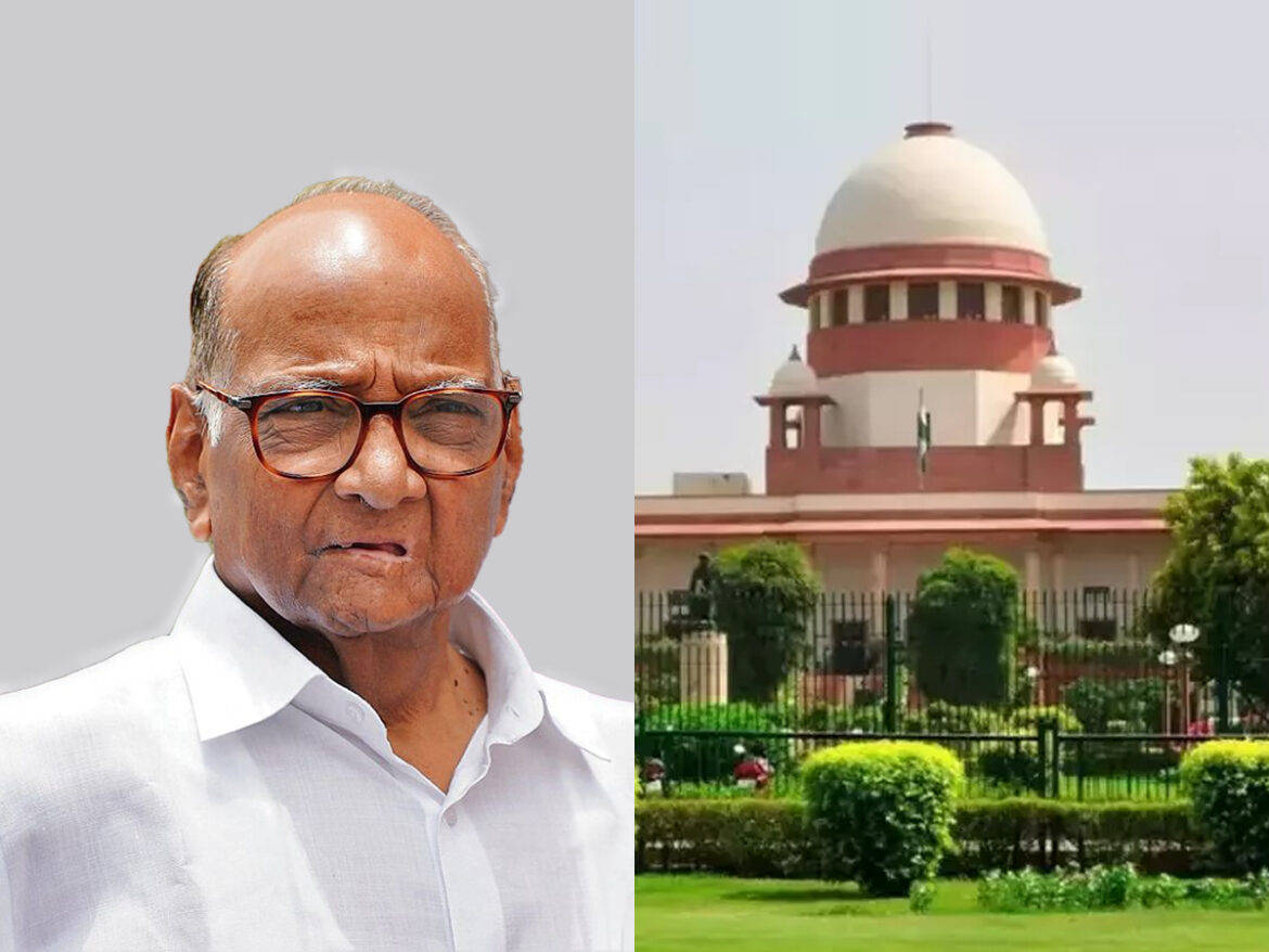 शरद पवार ने सुप्रीम कोर्ट में याचिका की दायर, EC के फैसले को दी चुनौती