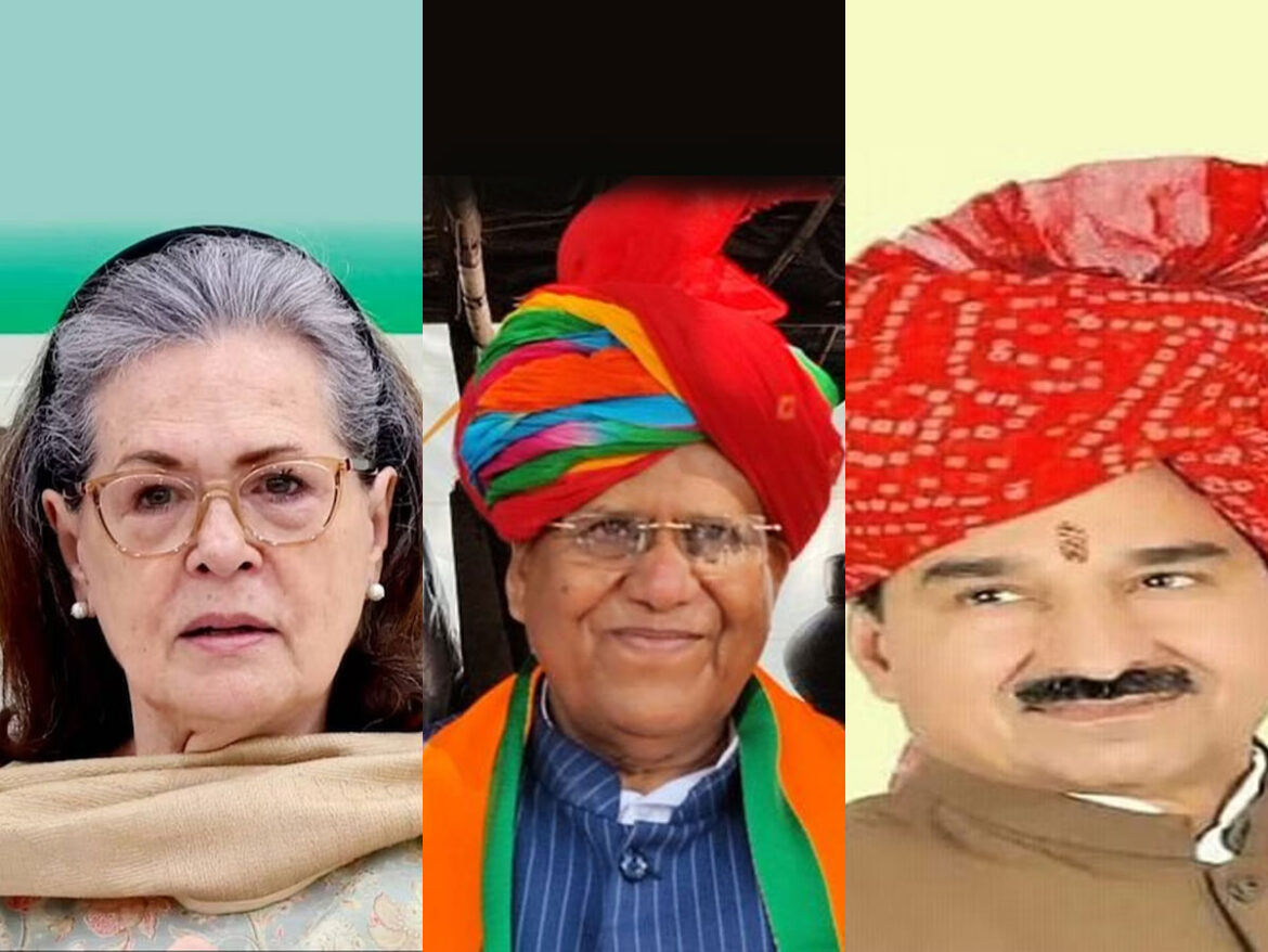 राजस्थान से राज्यसभा सांसद बनीं सोनिया गांधी