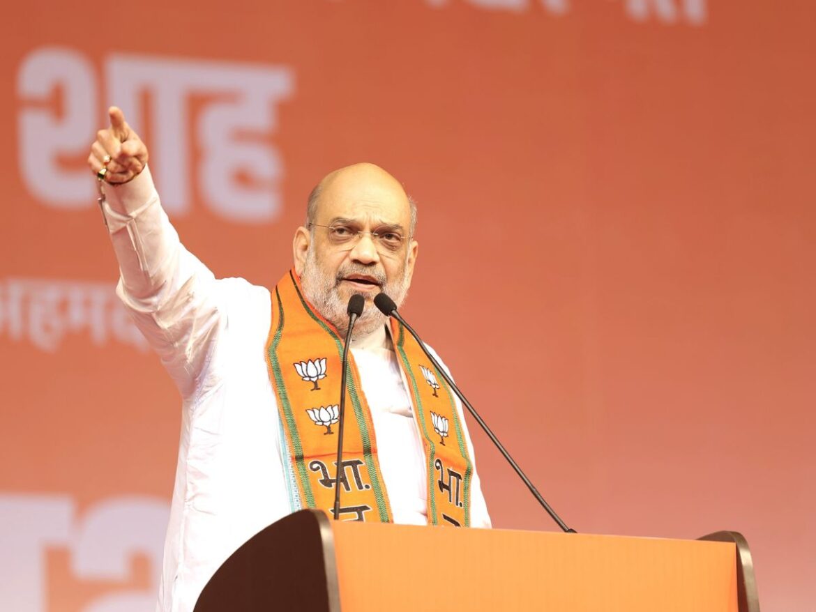 Amit Shah targeted Owaisi