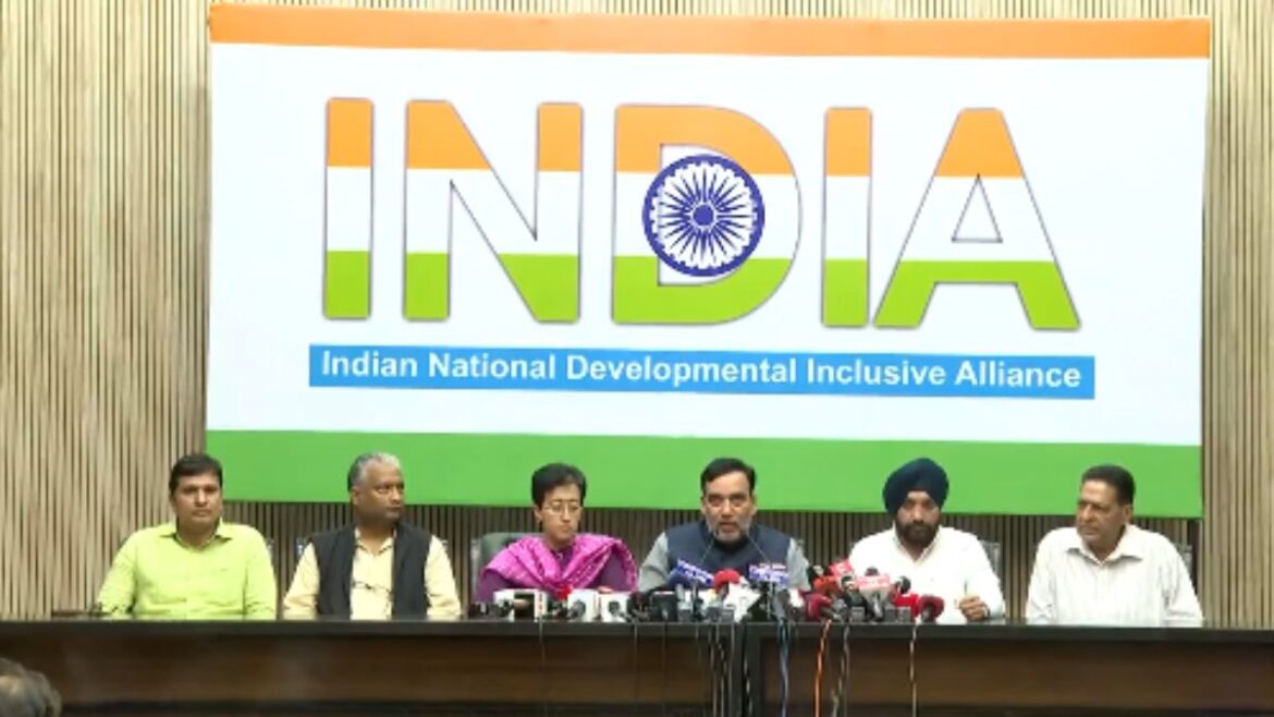 Big rally of INDIA alliance