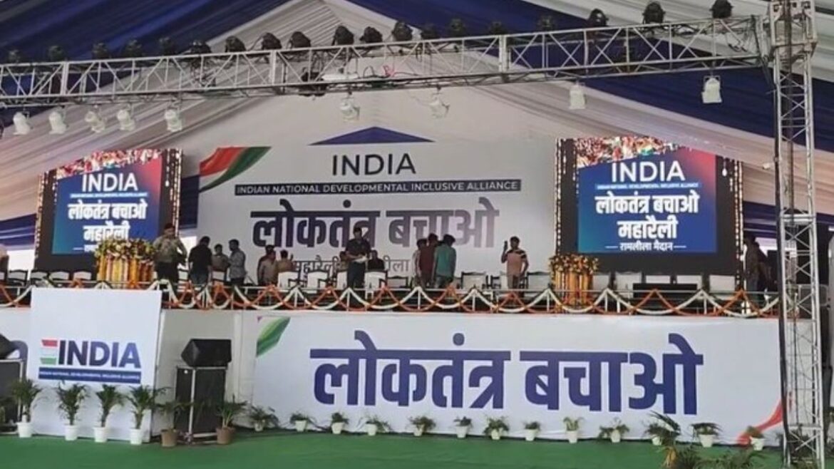 India Alliance Maharally in Delhi