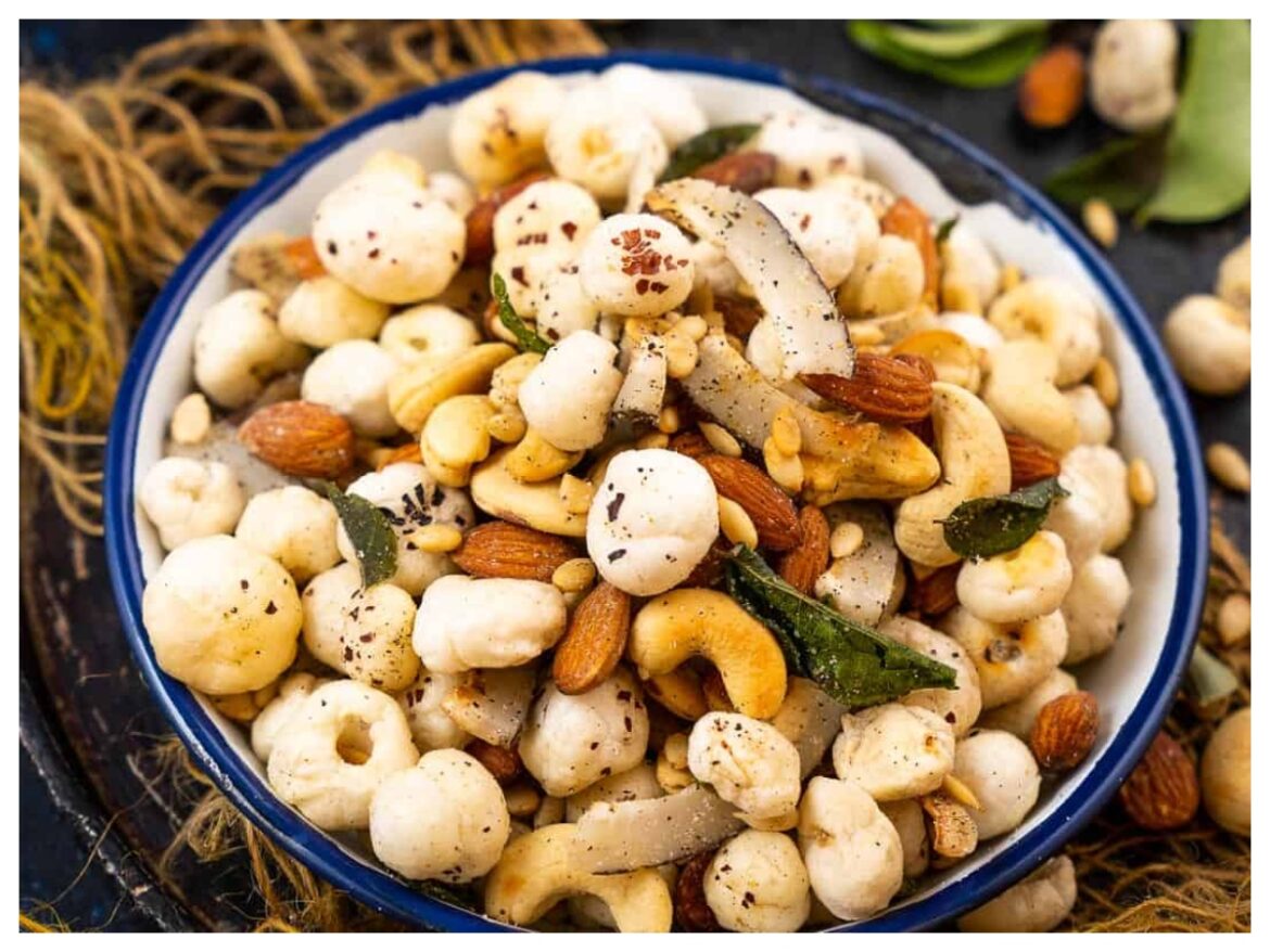 Learn Make Falahari Makhana Chaat in Simple Steps - Live Times