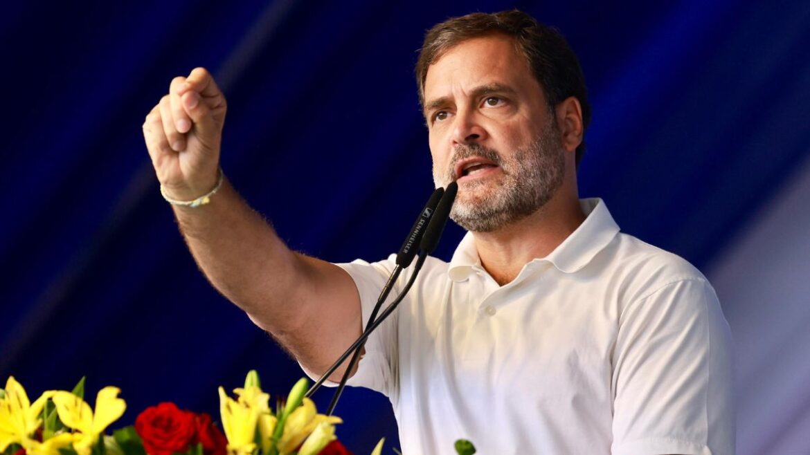 Rahul Gandhi Ramlila Maidan Mega Rally