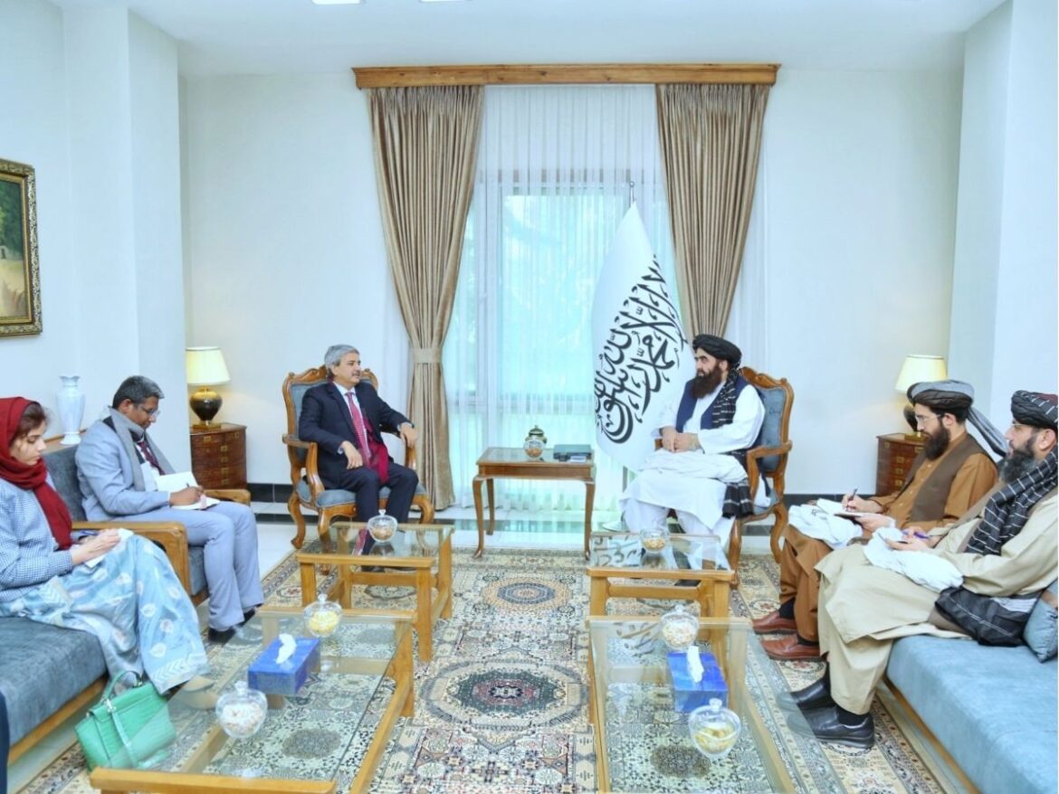 met Taliban Foreign Minister