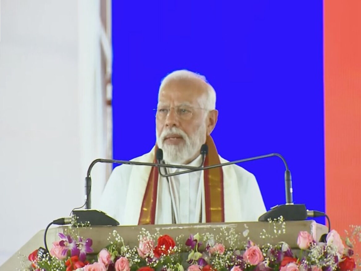 PM Modi inaugurates development projects