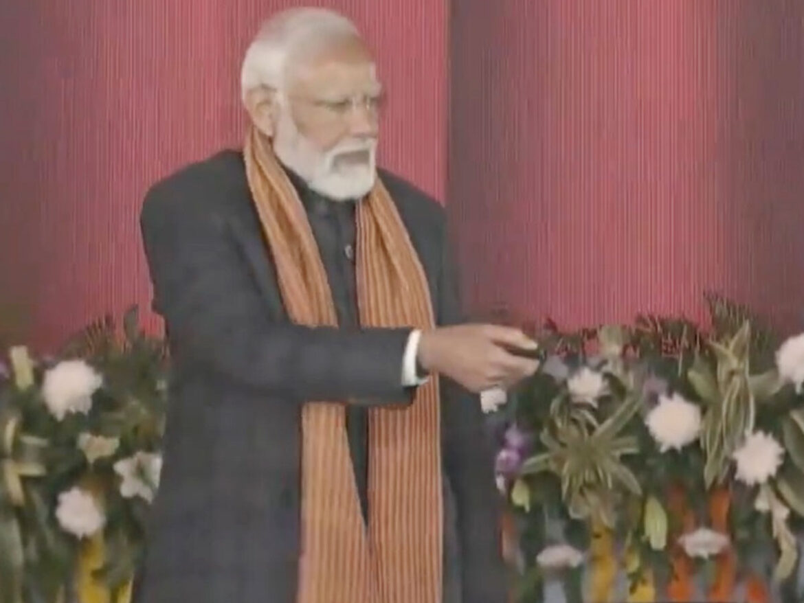 PM Modi launches projects