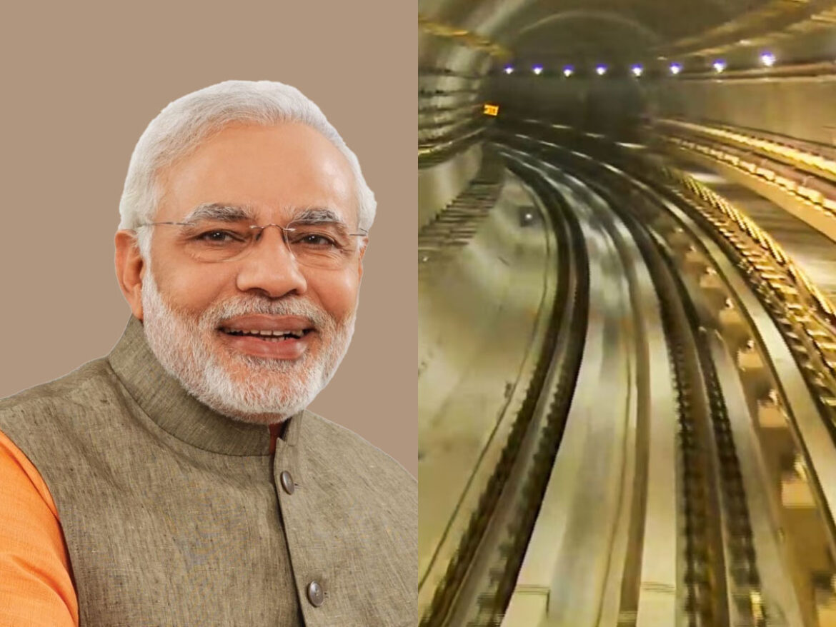 PM Modi inaugurates underwater metro