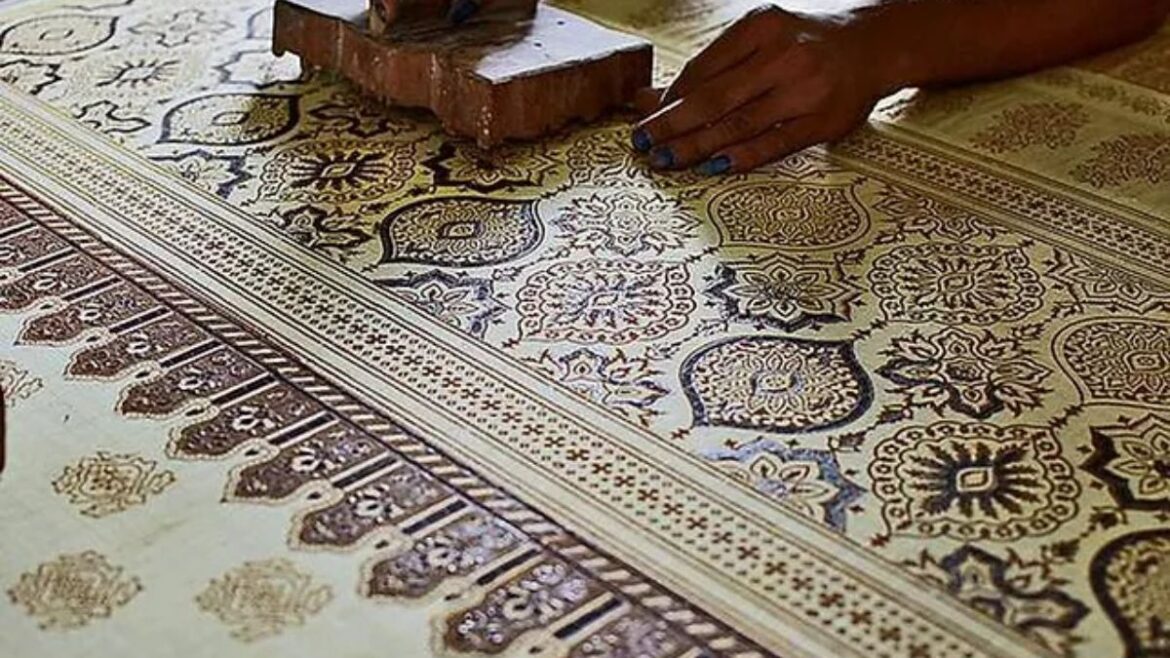 textile crafte Gujarat is ajrakh
