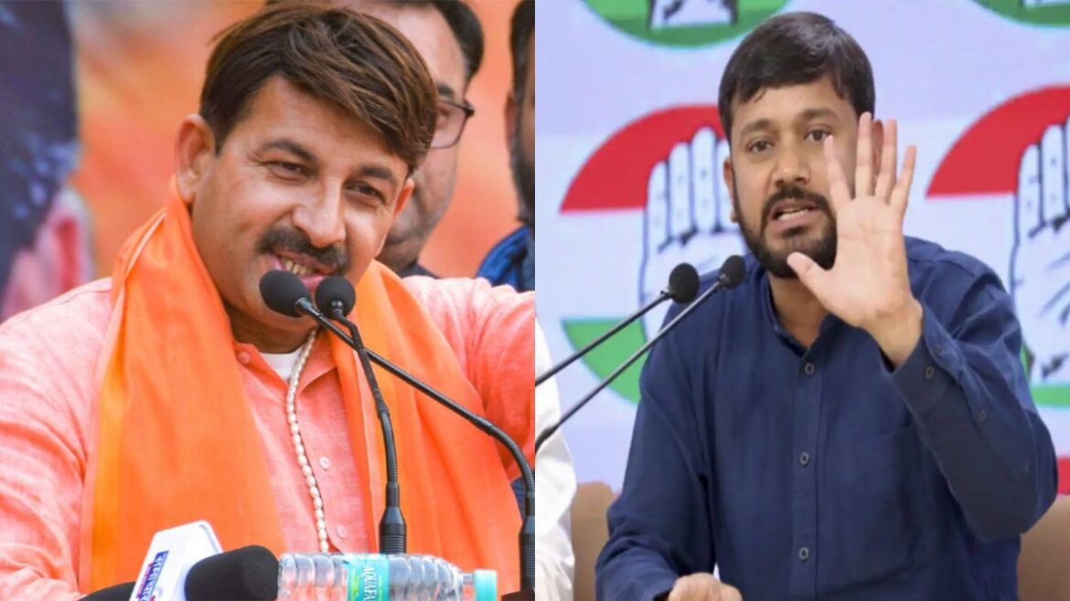 manoj tiwari kanhaiya kumar