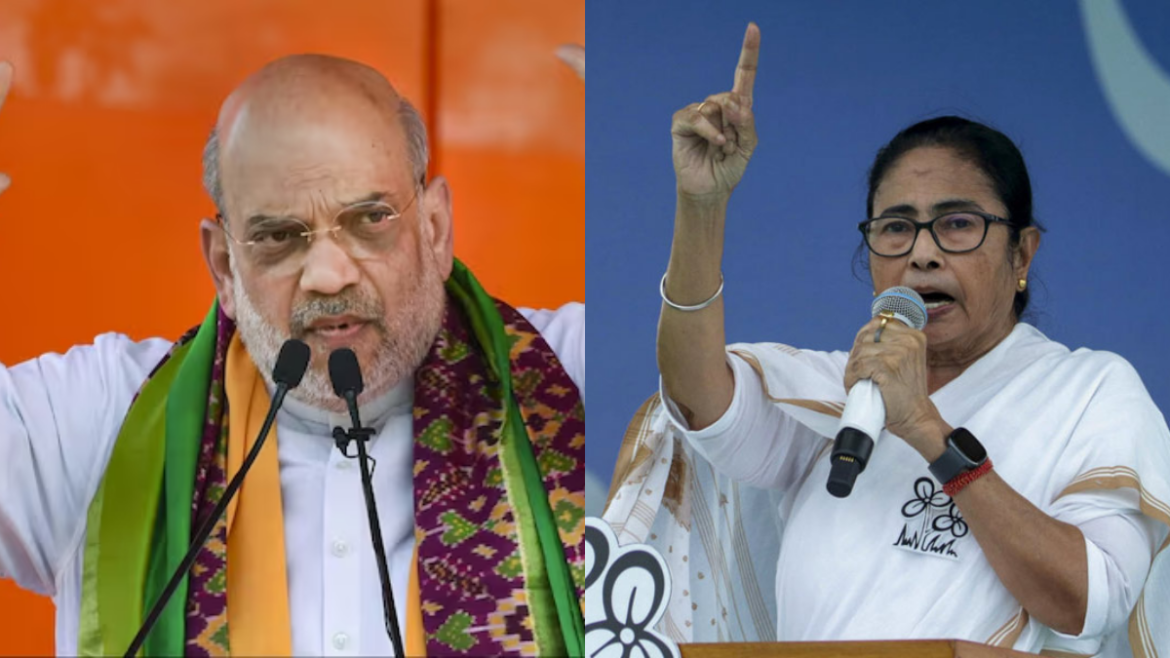 घुसपैठिया वोट बैंक के कारण राम मंदिर उद्घाटन समारोह में नहीं शामिल हुईं ममता, अमित शाह