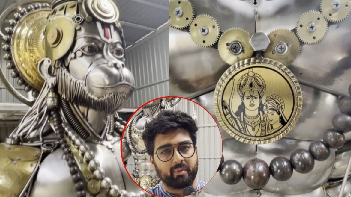 Hanumanji Idol of Junk