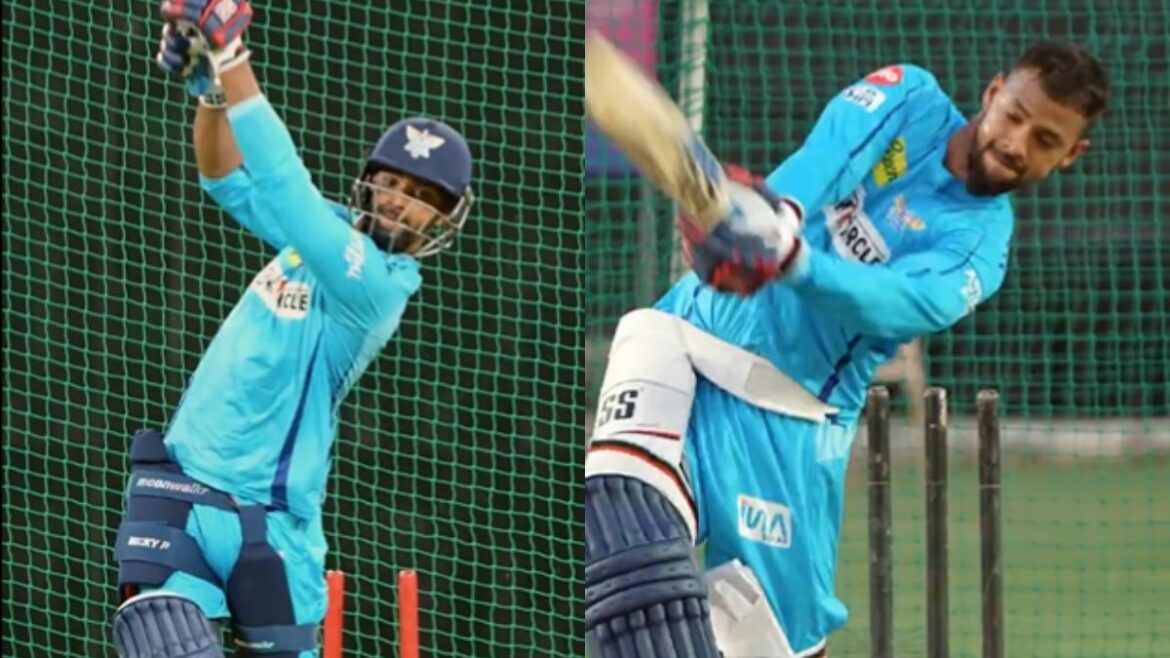 IPL 2024: पुष्पा के अंदाज में Nicholas Puran ने की गेंदबाजों की धुनाई, प्रैक्टिस बल्लेबाजी का वीडियो देख फैंस हुए हैरान