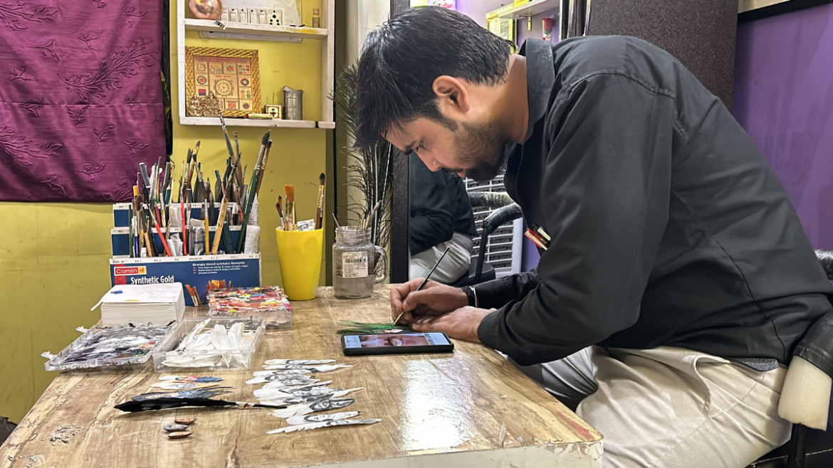 Artist Hitendra Shakya