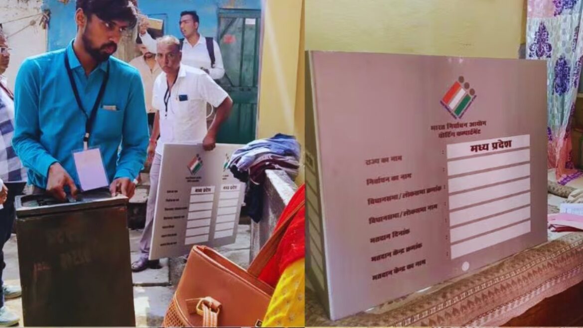 पन्ना में होम वोटिंग से दिव्यांग और बुजुर्गों को मिला फायदा, 107 साल की गुंडाबाई ने भी किया मतदान