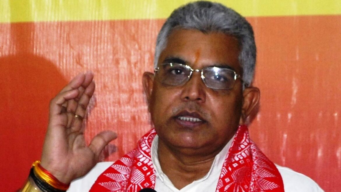 BJP candidate Dilip Ghosh