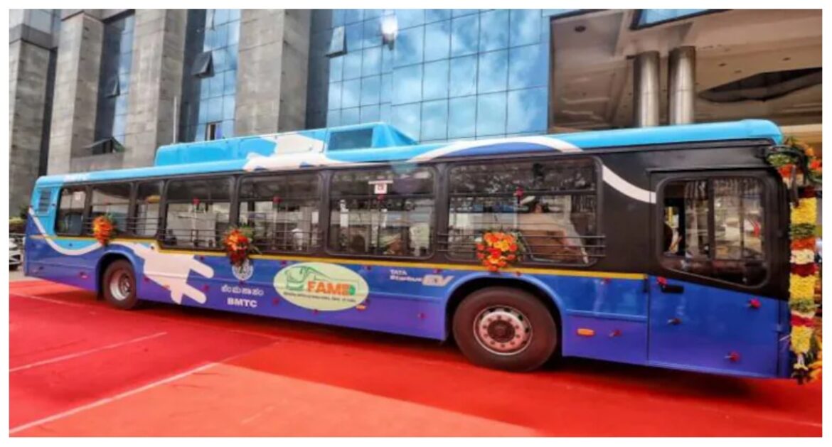 Electric Air Conditioned Buses