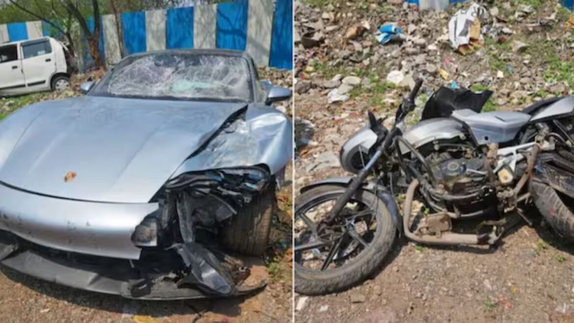 Pune Hit and Run Case Updates RTO starts process canceling temporary registration Porsche