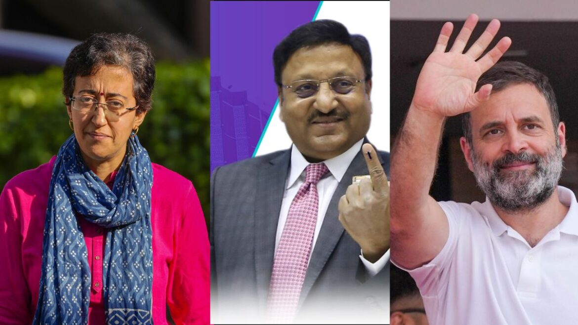 Lok Sabha Election Phase 6 Many political voted Delhi Nirman Bhawan