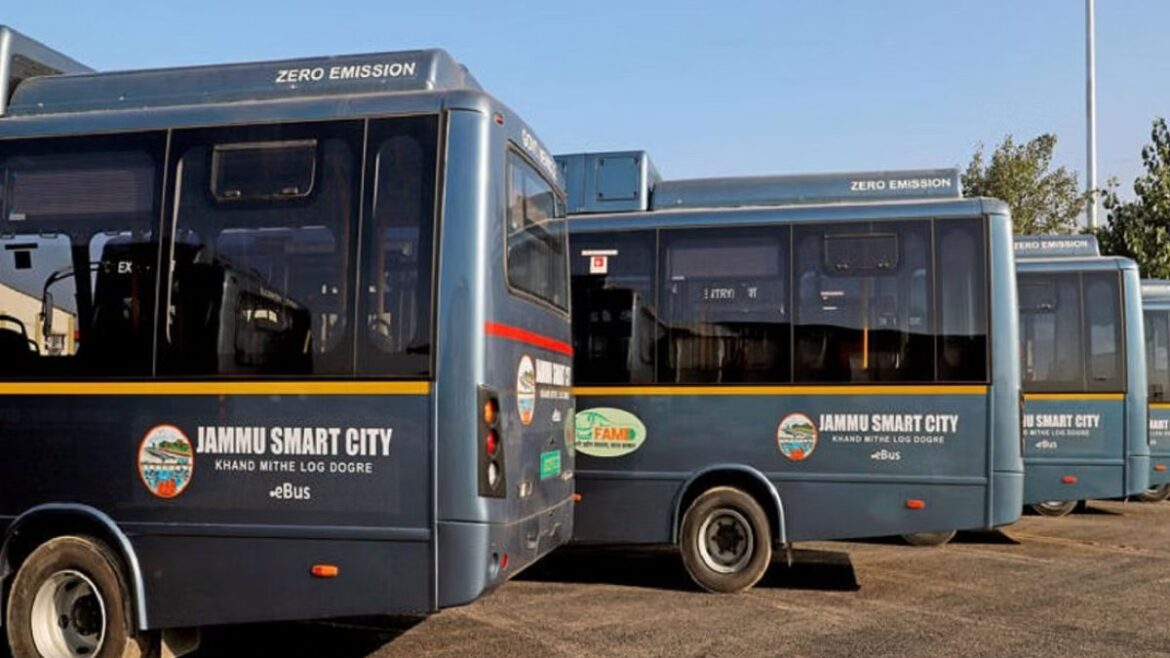Srinagar Smart E buses brought revolution transport