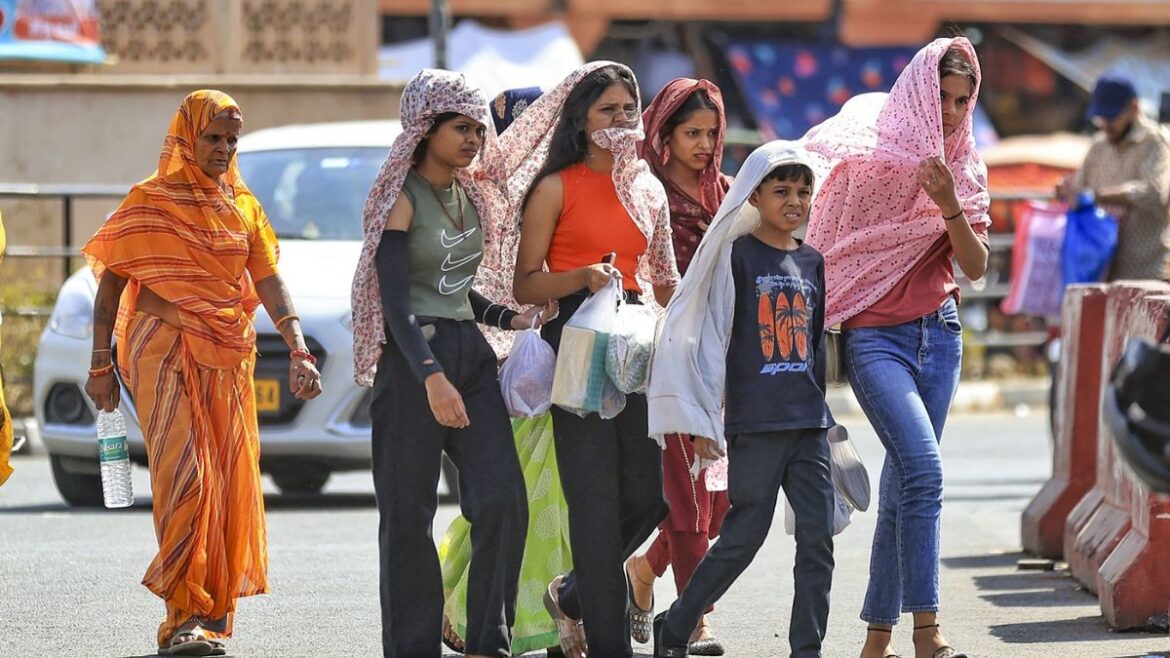 India Weather Updates North Central India grip severe heat people finding difficult