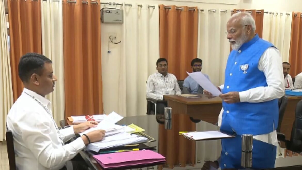 PM Modi filed nomination in Varanasi