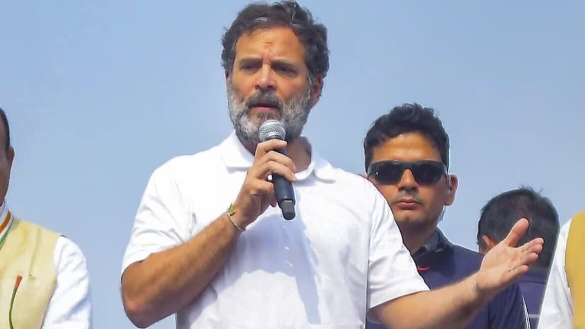 caste census rahul gandhi bjp counting tempo notes