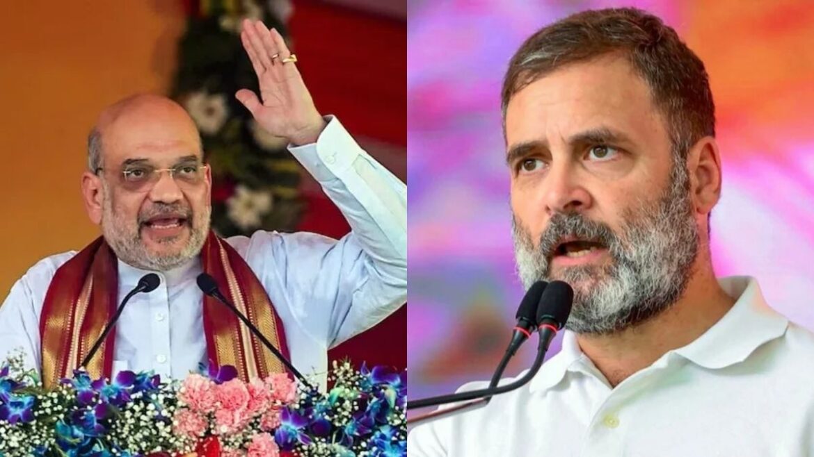 amit shah roar congress stronghold rae bareli5 questions put rahul gandhi