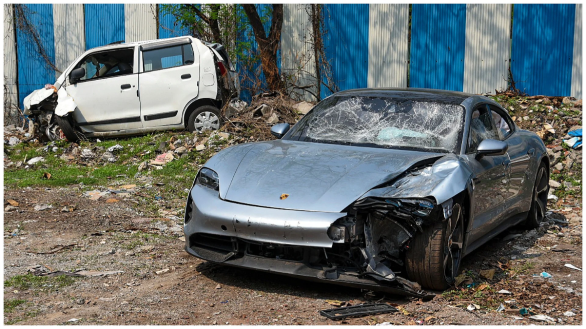 Pune Porsche Accident Son accident Pune father arrested Juvenile Justice Board