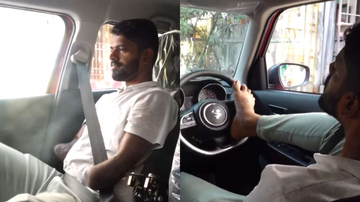 Car Driving without hands