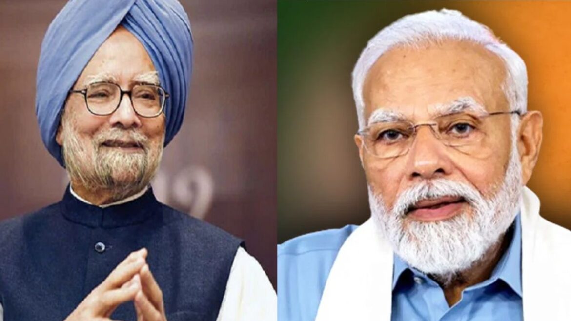 Narnendra Modi first PM to lower dignity of public discourse alleges Manmohan Singh