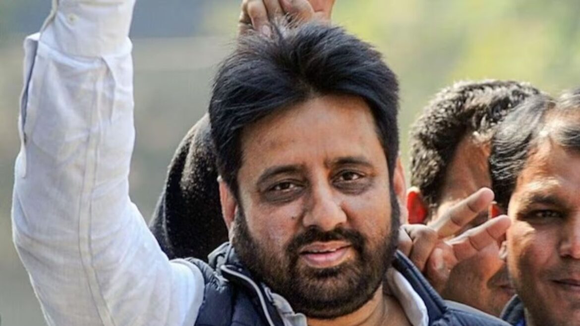 Aam Aadmi party leader Amanatullah