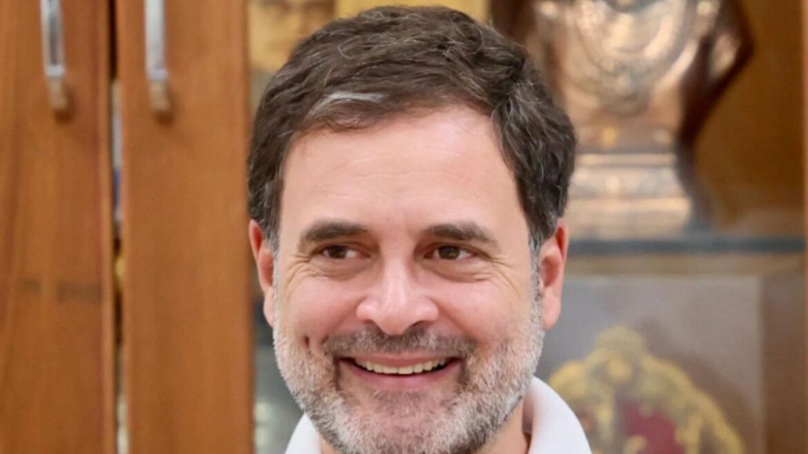 Congress leader Rahul Gandh