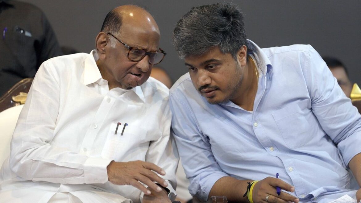 maharashtra politics change power sharad pawar grandson rohit pawar sensational claim