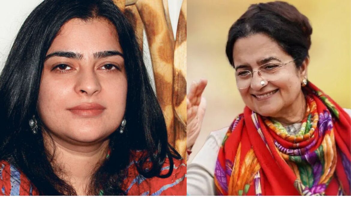 kiran choudhry setback congress haryana former cm daughter in law join BJP daughter