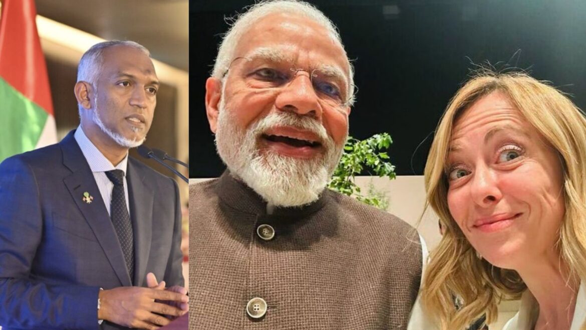 मोहम्मद मुइज़ू समेत इटली की राष्ट्रपति ने भी PM मोदी को दी जीत की बधाई, तीसरी बार केंद्र में सरकार बनाने जा रही है BJP