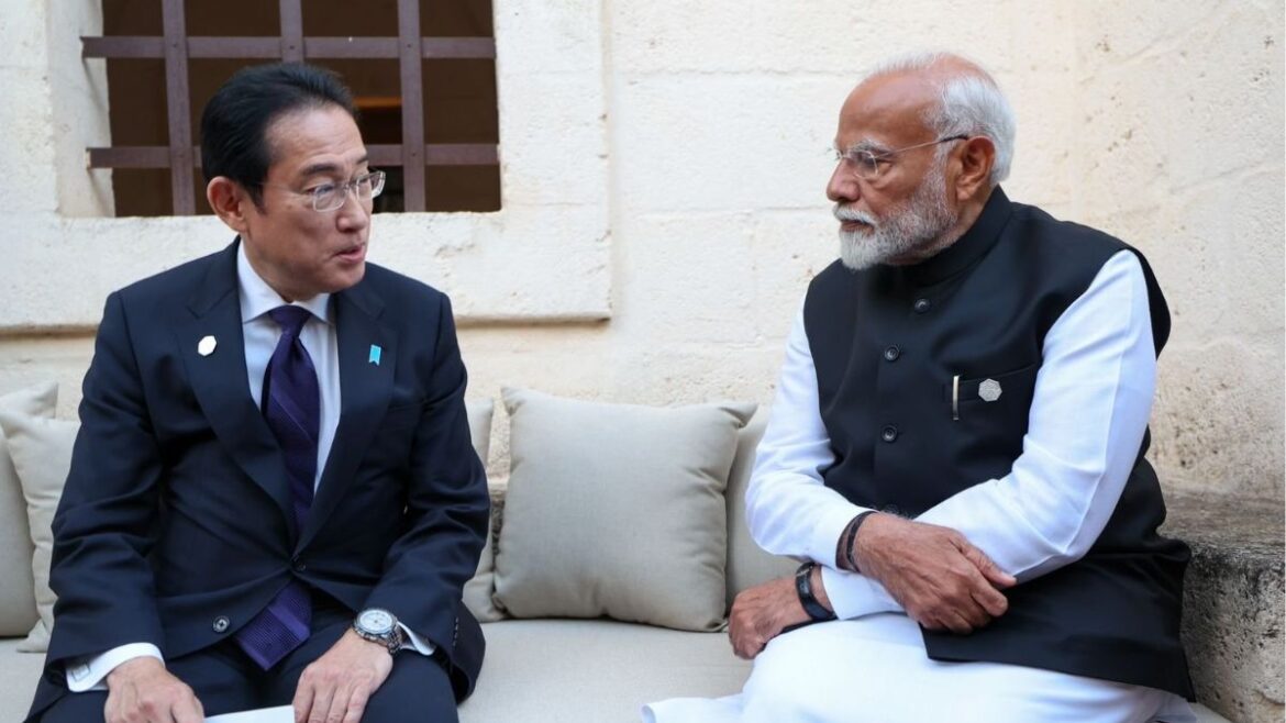 fumio kishida & pm modi meeting